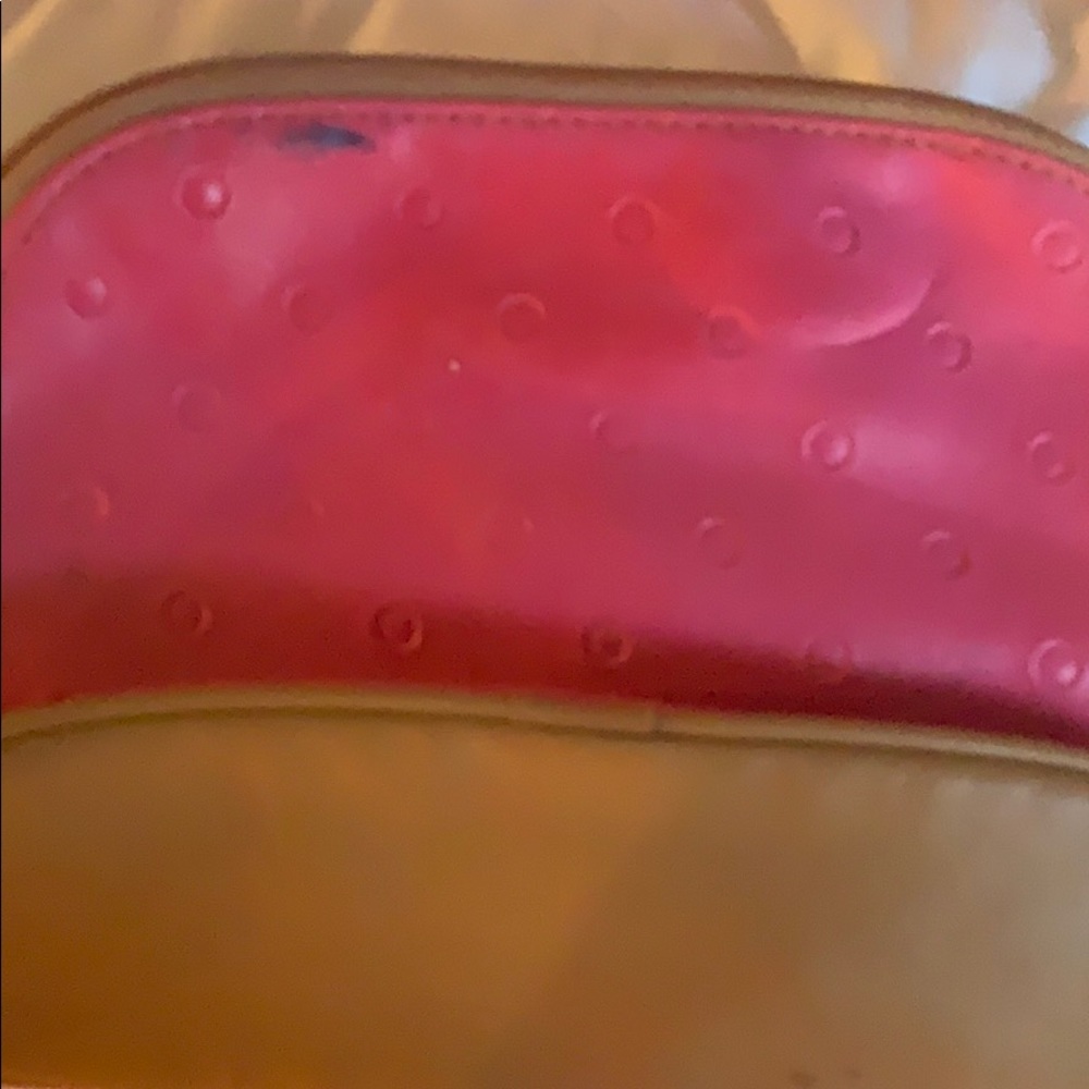 Zip up make up bag